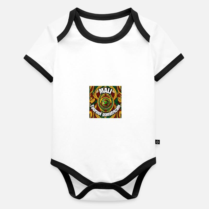 Harmony of the Eagles Organic Baby Contrasting Bodysuit