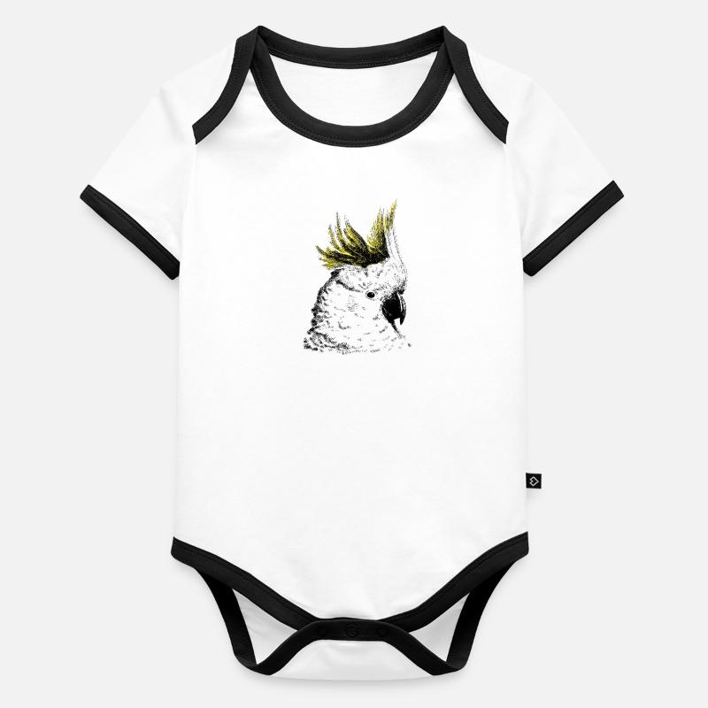 Cockatoo Organic Baby Contrasting Bodysuit
