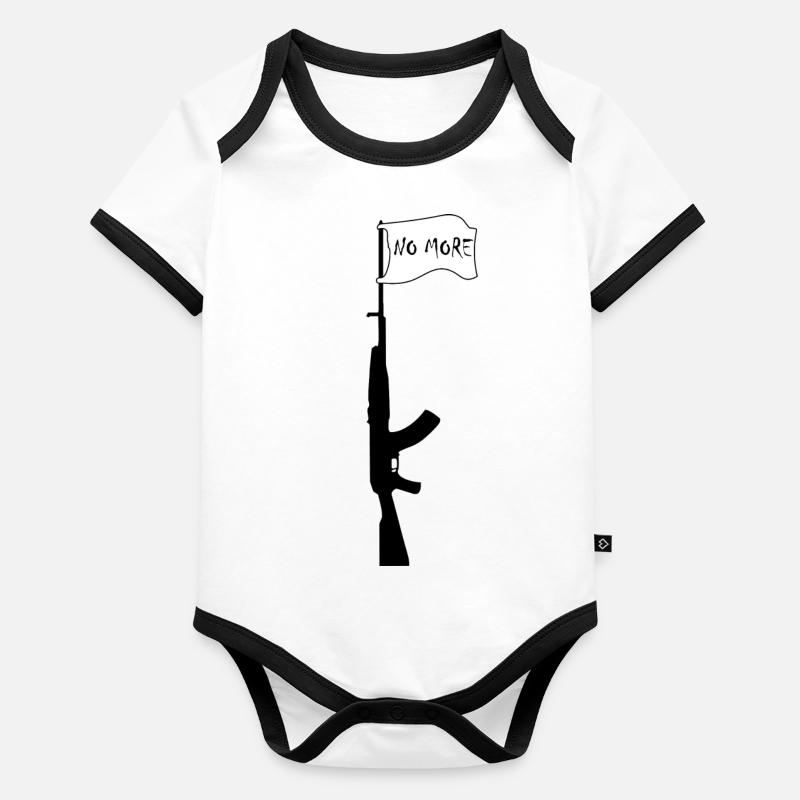 No more Organic Baby Contrasting Bodysuit
