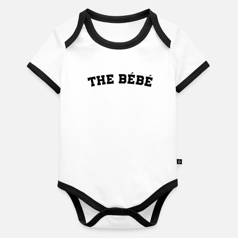The Bébé Baby Bio-Kurzarm-Kontrastbody