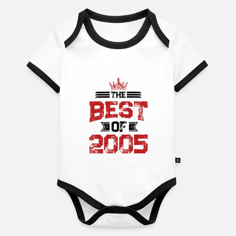 2005 best of Body Bébé bio contrasté manches courtes