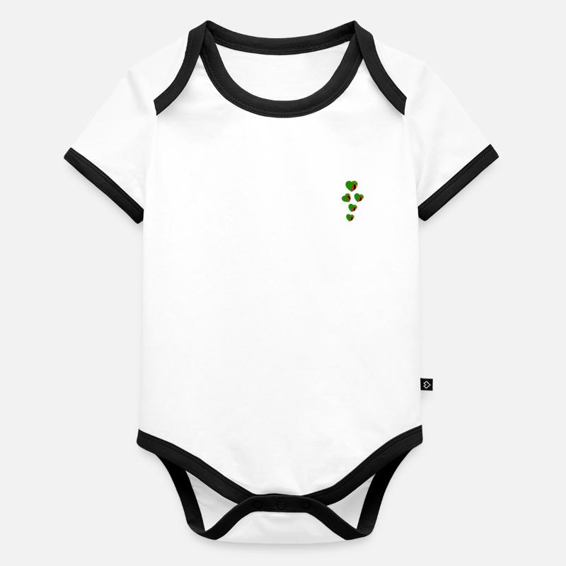Zambia Organic Baby Contrasting Bodysuit