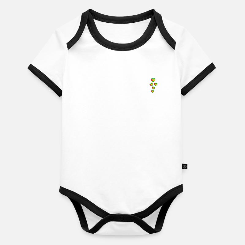 Sao Tome and Principe Organic Baby Contrasting Bodysuit