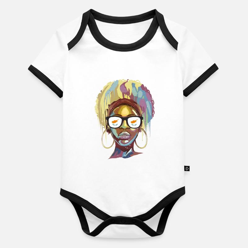 Cyprus Organic Baby Contrasting Bodysuit