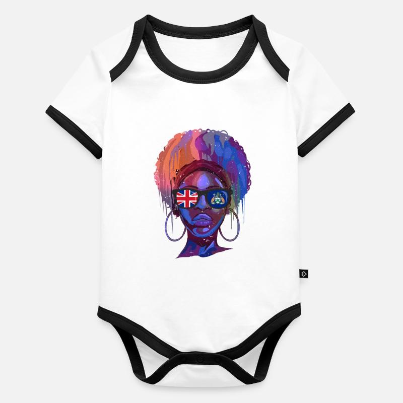 Ascension Baby Bio-Kurzarm-Kontrastbody