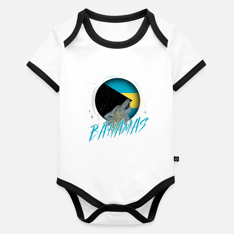 Bahamas Organic Baby Contrasting Bodysuit