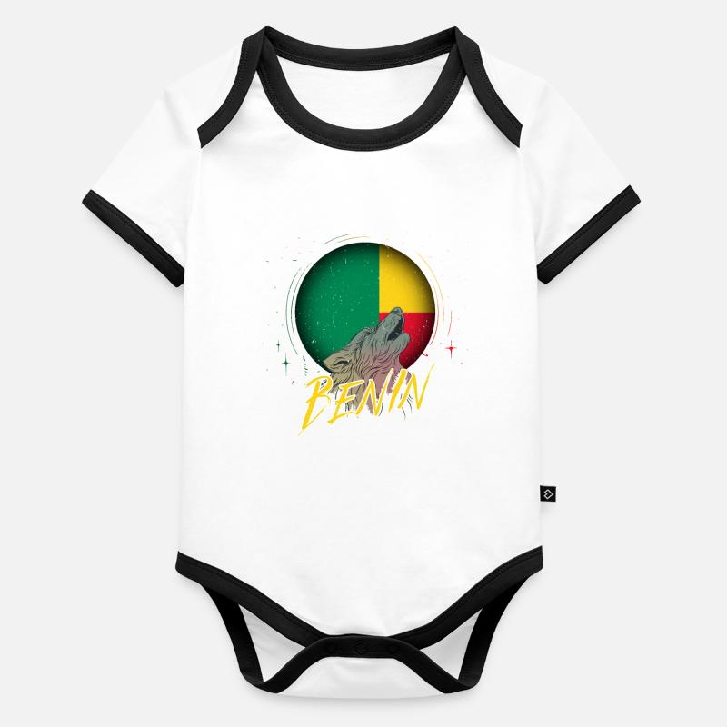 Benin Organic Baby Contrasting Bodysuit