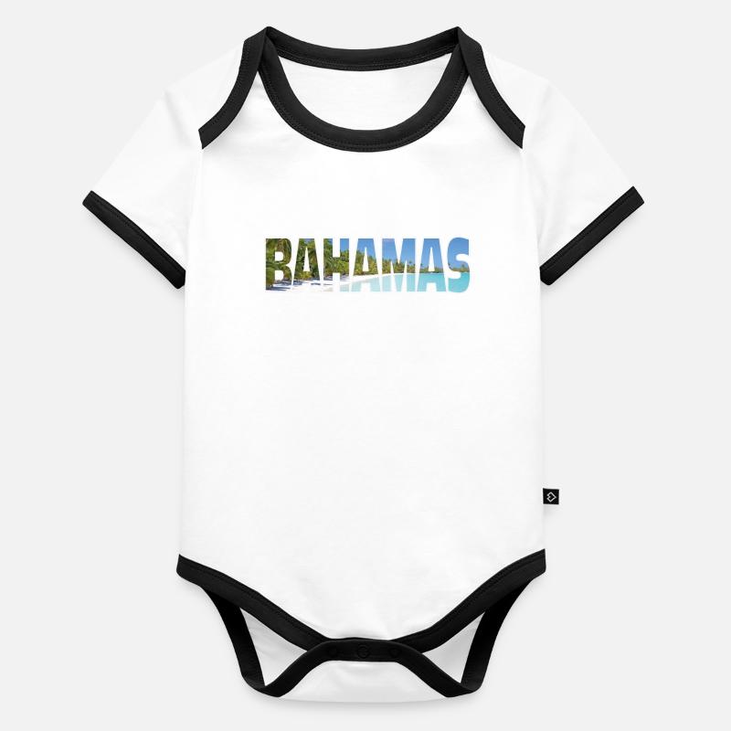 Bahamas Organic Baby Contrasting Bodysuit