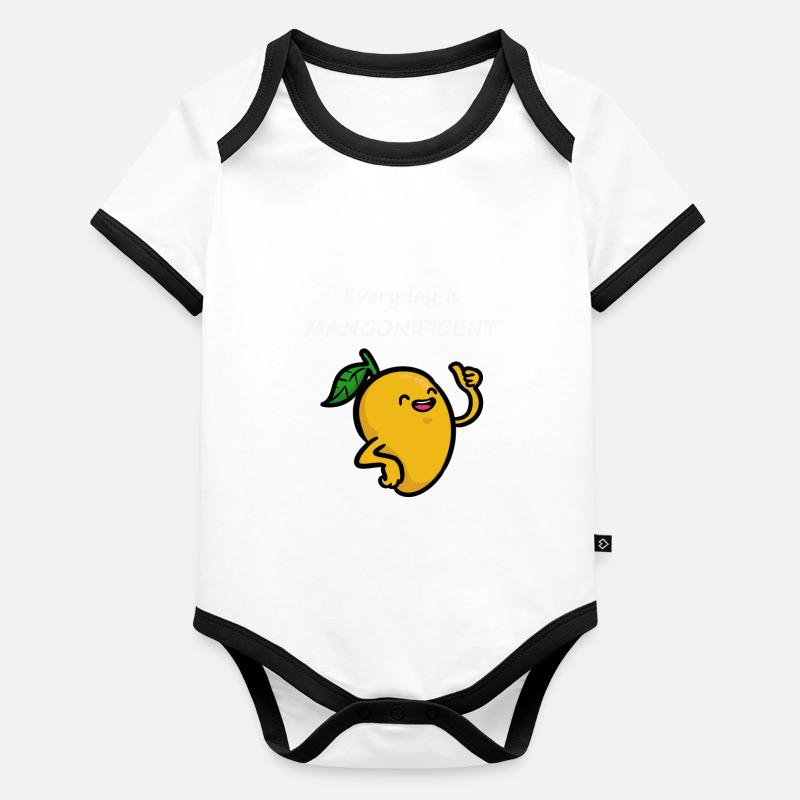 Mango Baby Bio-Kurzarm-Kontrastbody