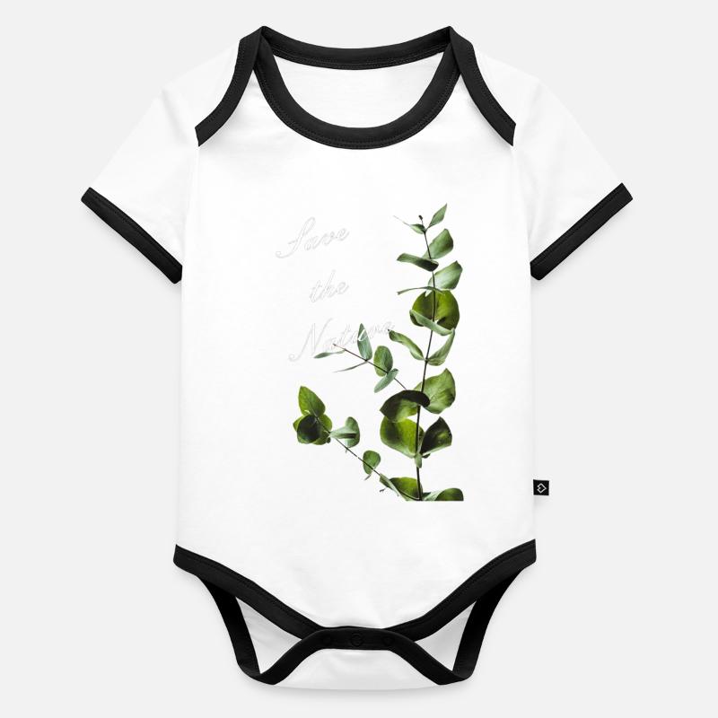 nature Body Bébé bio contrasté manches courtes