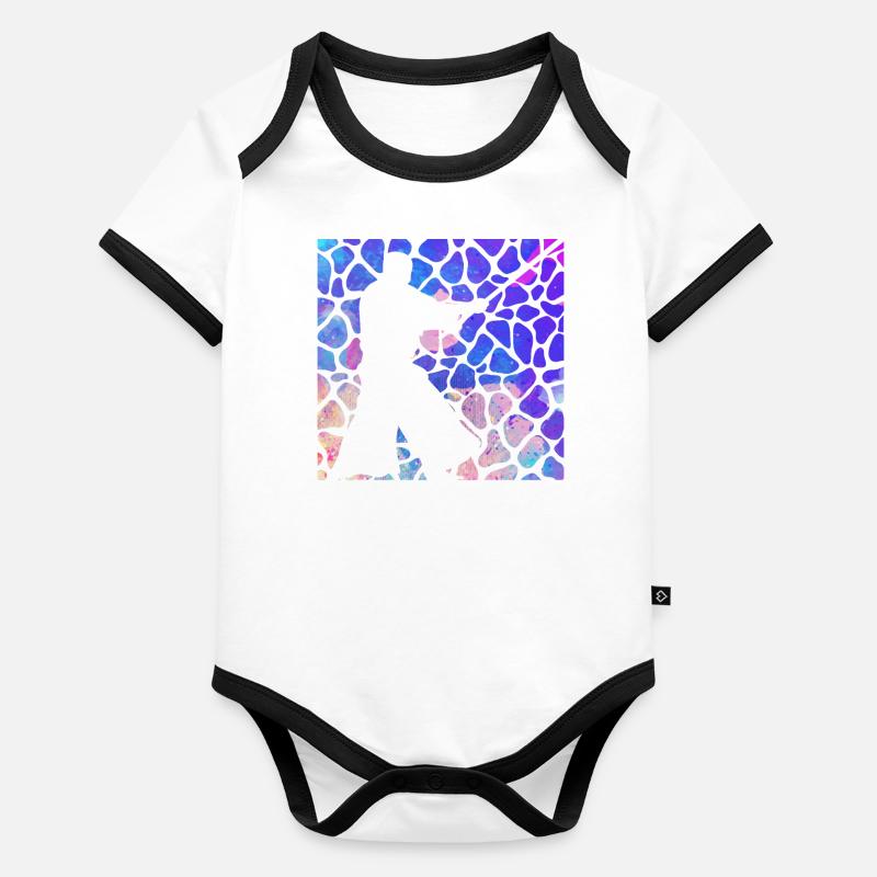 Aïkido Body Bébé bio contrasté manches courtes