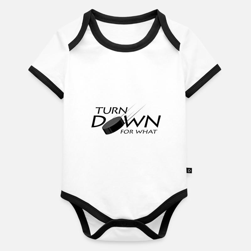 Eishockey Baby Bio-Kurzarm-Kontrastbody
