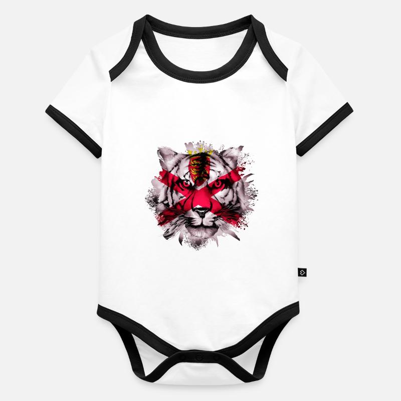 Jersey Organic Baby Contrasting Bodysuit