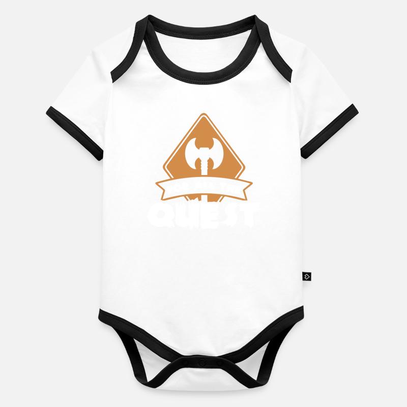 Larp, live-action role-playing game Organic Baby Contrasting Bodysuit