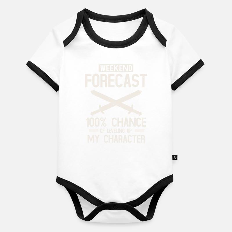 Larp, Larping, Role Play Organic Baby Contrasting Bodysuit
