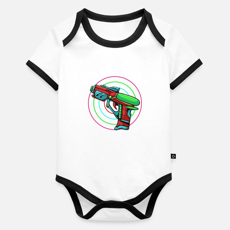 Lasertag, Laser Baby Bio-Kurzarm-Kontrastbody
