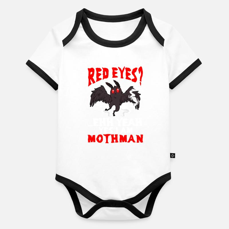 Cryptid Folklore Organic Baby Contrasting Bodysuit