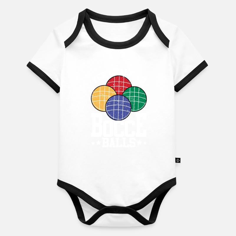 Player Organic Baby Contrasting Bodysuit