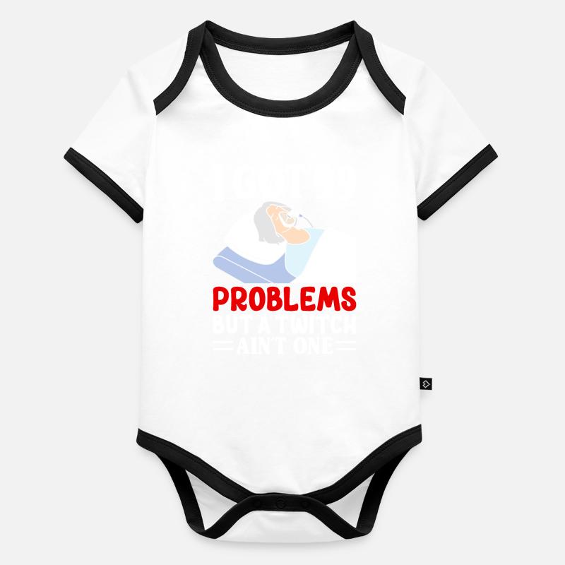 Anesthesiologist Anesthesiology Organic Baby Contrasting Bodysuit