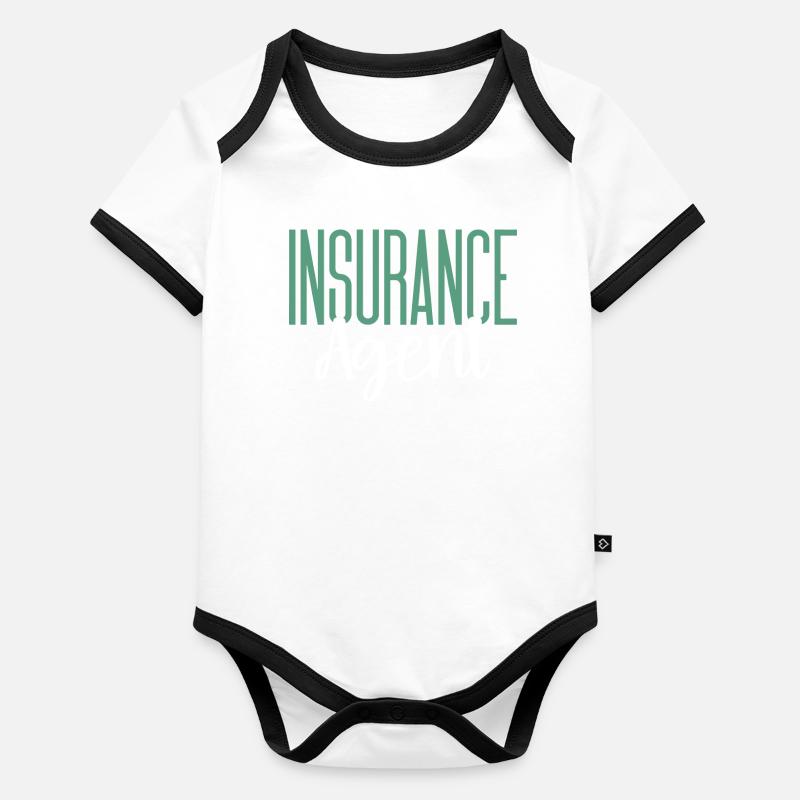 Weird broker Organic Baby Contrasting Bodysuit