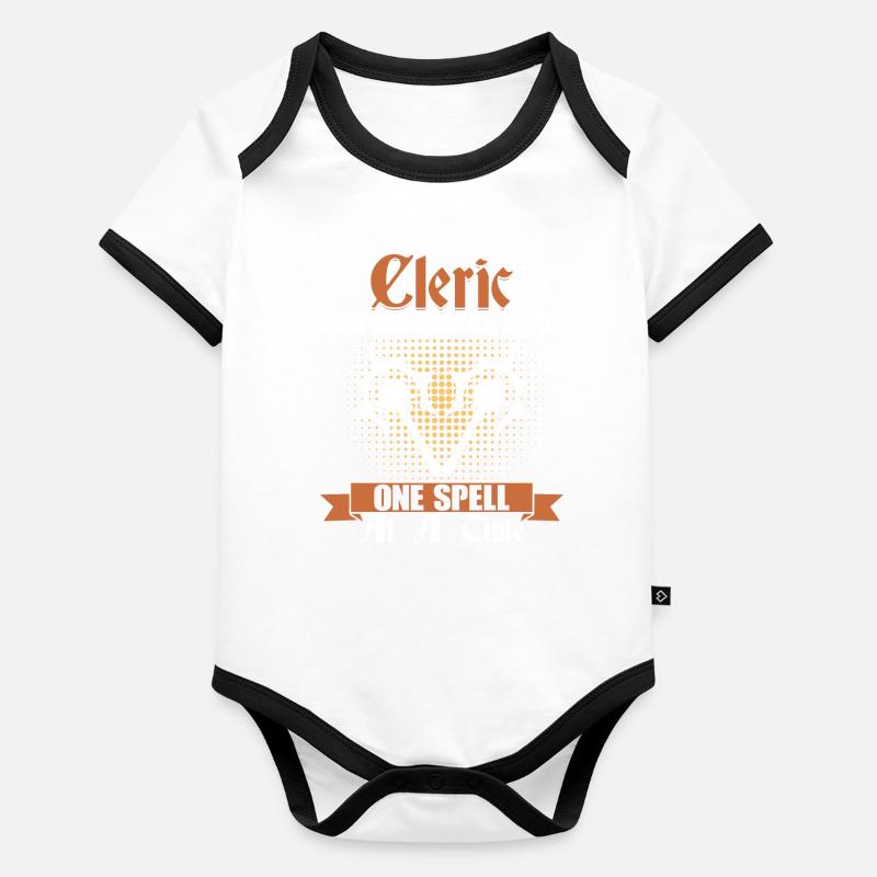 Funny LARP Organic Baby Contrasting Bodysuit