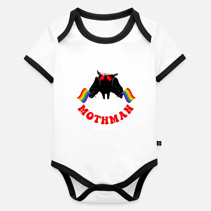 Cryptid Cryptozoology Organic Baby Contrasting Bodysuit