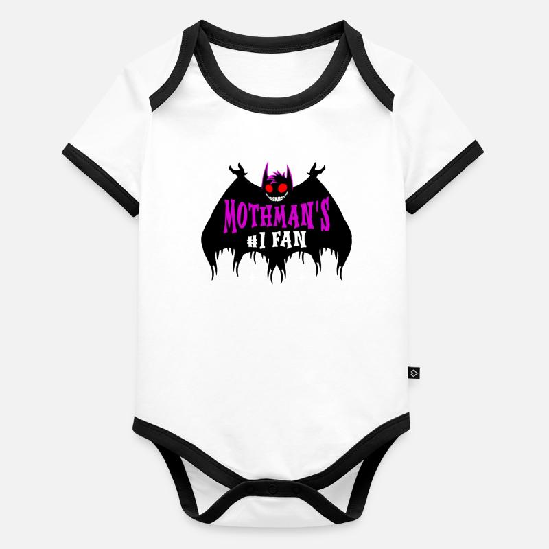 Funny Cryptoid Cryptozoology Organic Baby Contrasting Bodysuit