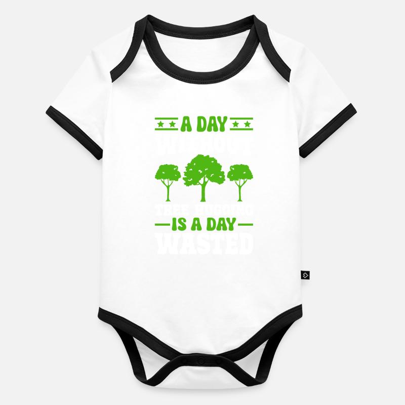 Tree Protector Organic Baby Contrasting Bodysuit