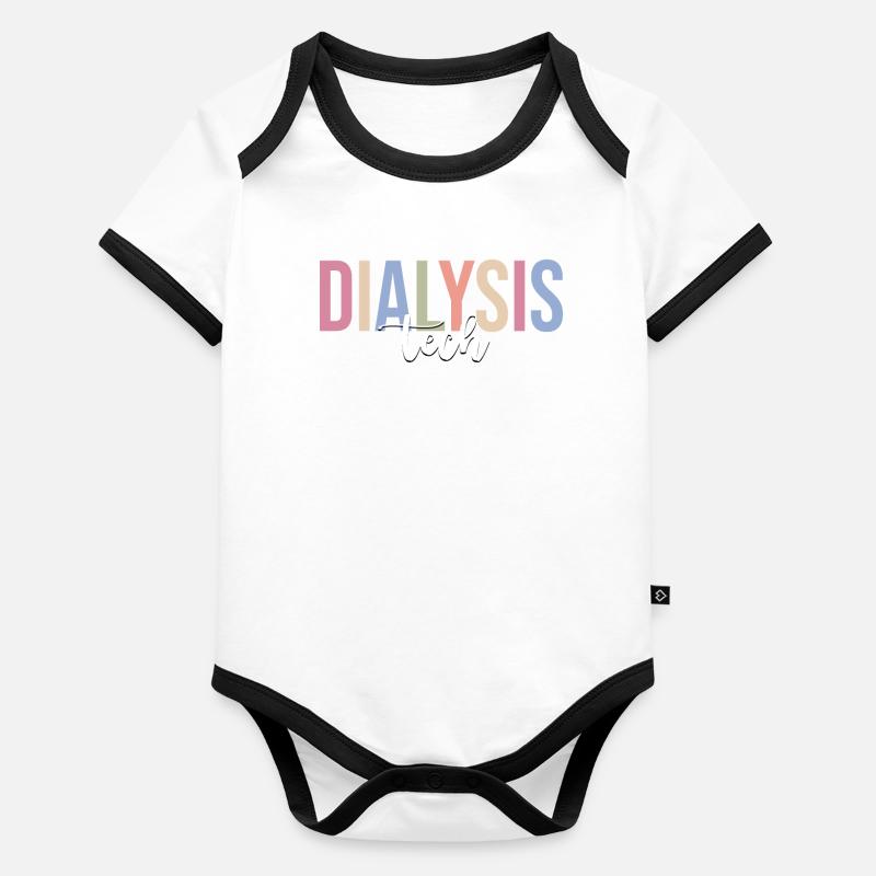 Dialyse-Techniker Baby Bio-Kurzarm-Kontrastbody