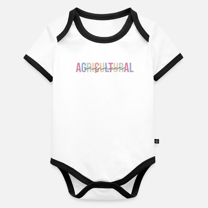 Technology Organic Baby Contrasting Bodysuit