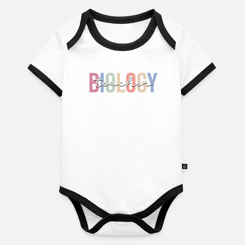 Scientific Biologist Organic Baby Contrasting Bodysuit