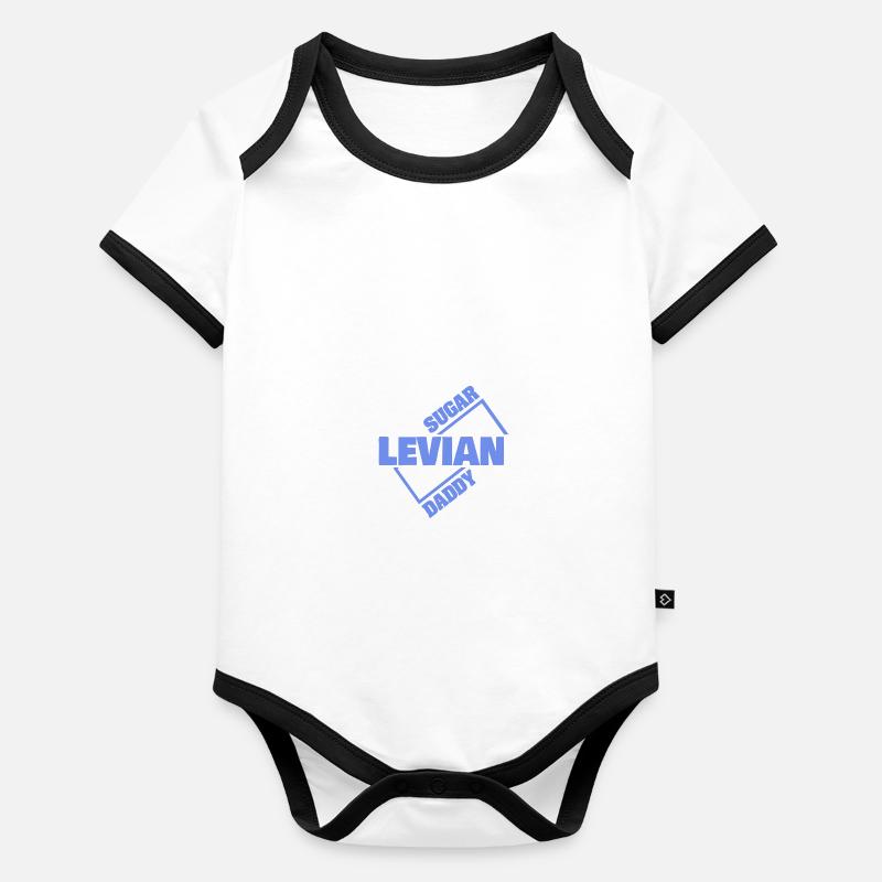 Sugardaddy Levian Baby Bio-Kurzarm-Kontrastbody