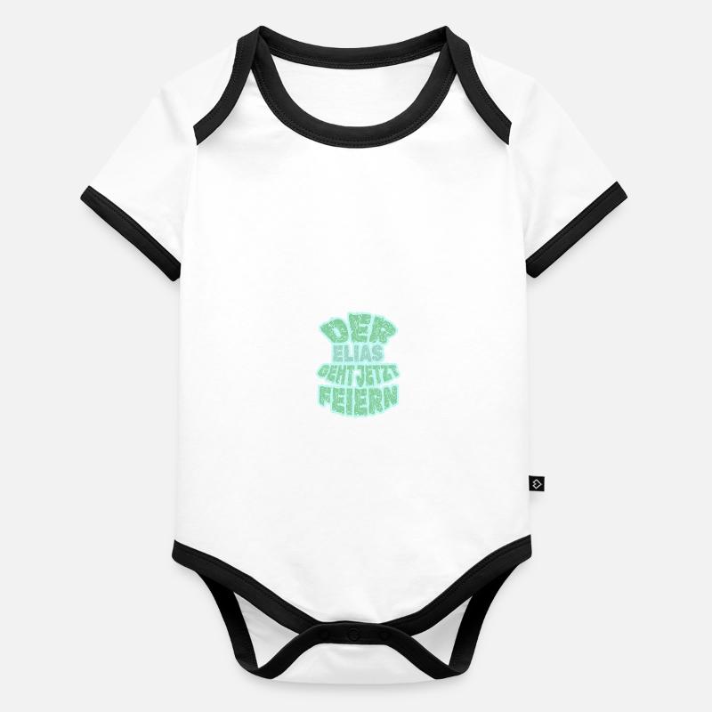 Elias Elias Organic Baby Contrasting Bodysuit
