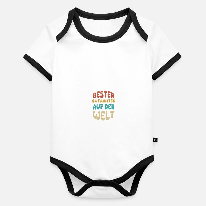 Berufung Gutachter Baby Bio-Kurzarm-Kontrastbody