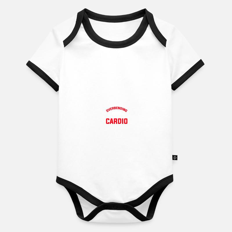 Harmonica player Organic Baby Contrasting Bodysuit