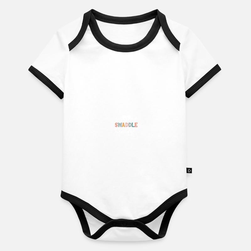 NICU sister Organic Baby Contrasting Bodysuit