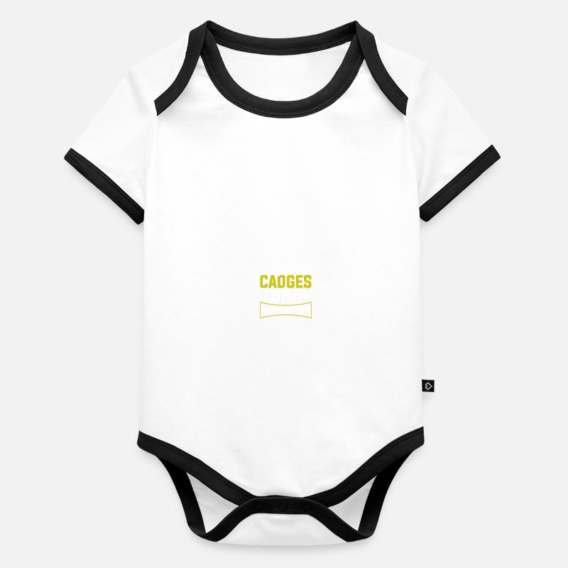 Pfadfinderführer Baby Bio-Kurzarm-Kontrastbody