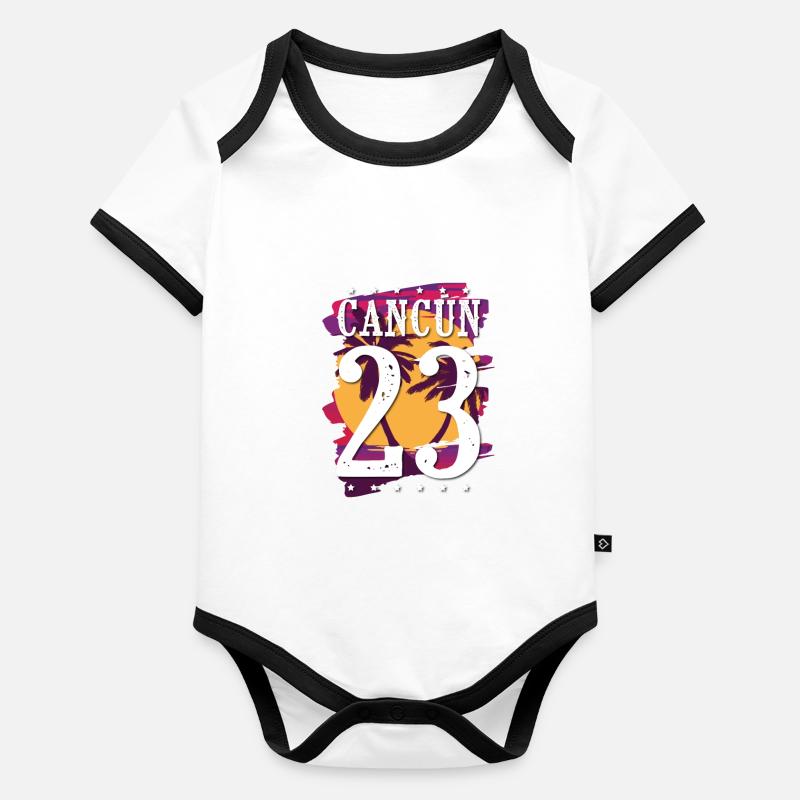 Cancun 23 Jersey 2023 Organic Baby Contrasting Bodysuit