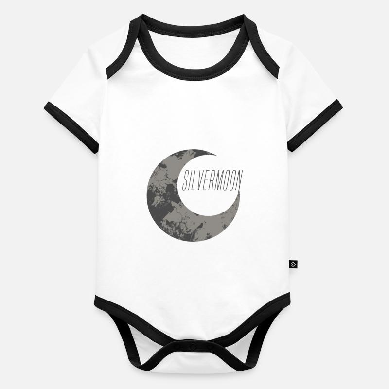 moon Organic Baby Contrasting Bodysuit