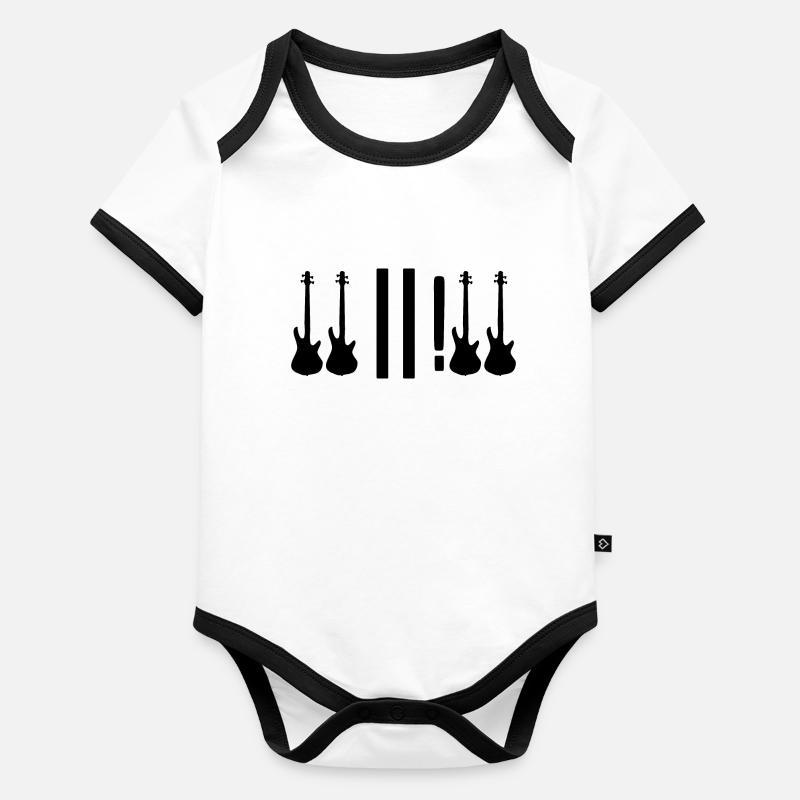TO BE OR NOT TO BE for best bass player programmer Baby Bio-Kurzarm-Kontrastbody