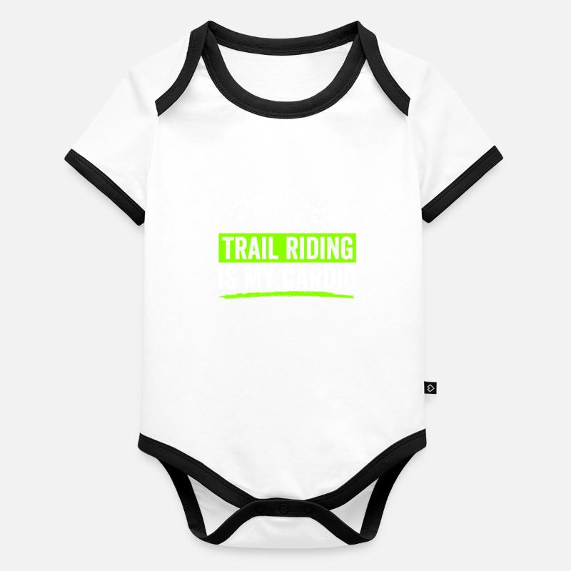 Quad Organic Baby Contrasting Bodysuit