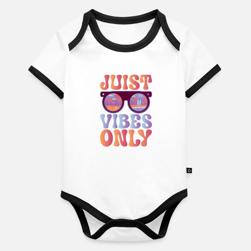 Good atmosphere on Juist Organic Baby Contrasting Bodysuit
