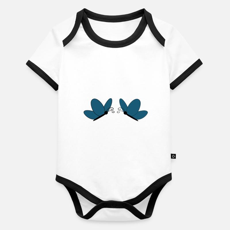 Muttertags Geschenk Mutter Muttertag Geschenkidee  Baby Bio-Kurzarm-Kontrastbody