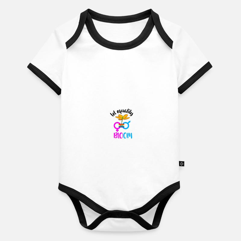 Equality Organic Baby Contrasting Bodysuit