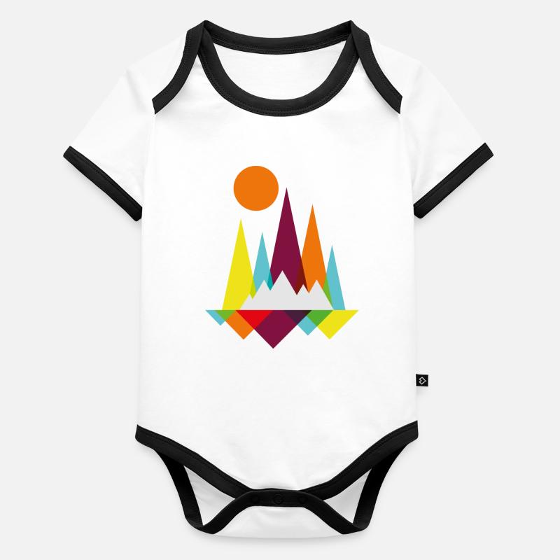 Ice Peaks Organic Baby Contrasting Bodysuit