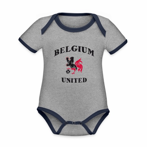Belgium Unit - Organic Baby Contrasting Bodysuit