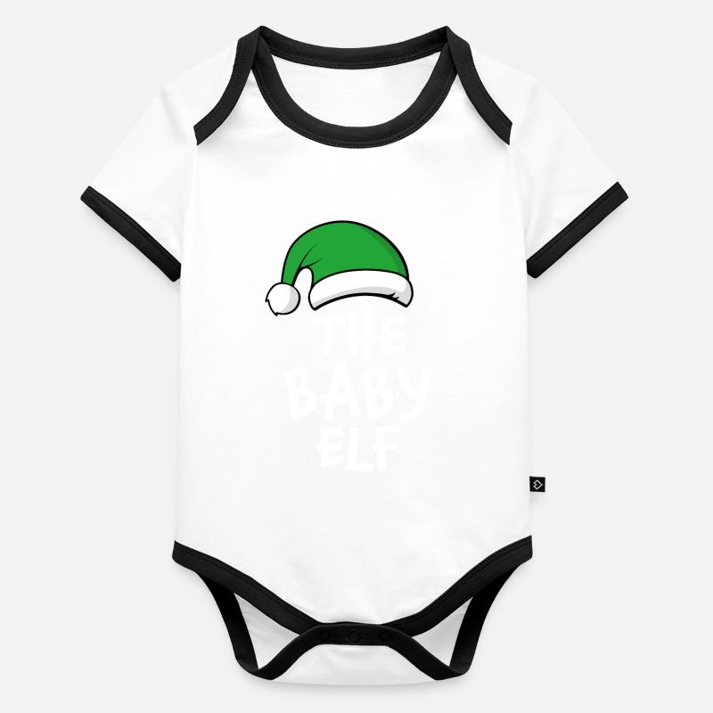 The Baby Elf Organic Baby Contrasting Bodysuit