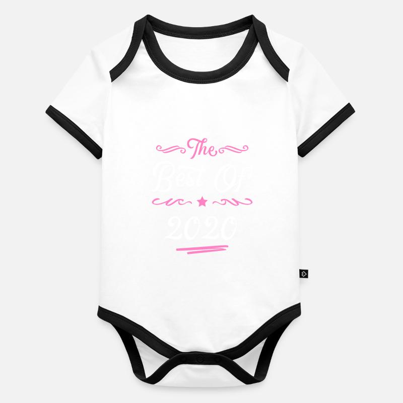 2020 best of Body Bébé bio contrasté manches courtes