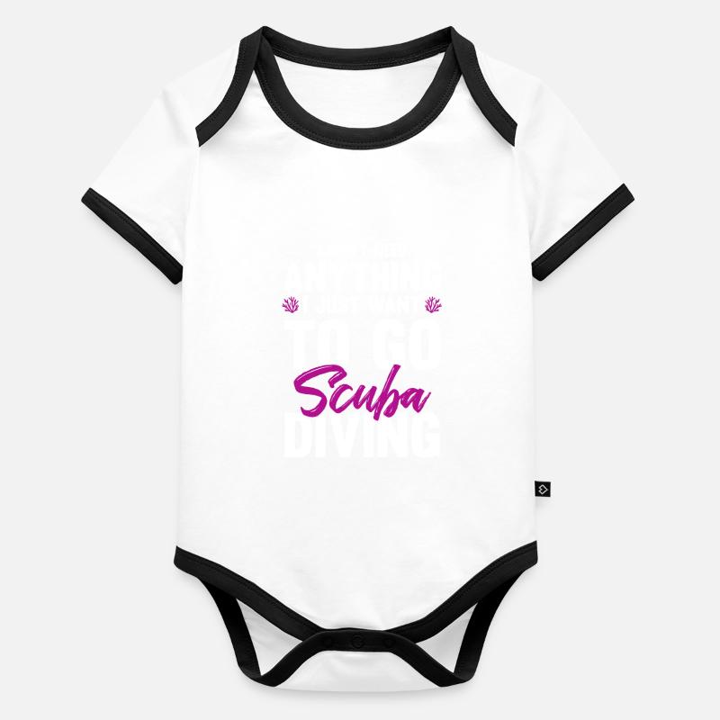 scuba tauchen Baby Bio-Kurzarm-Kontrastbody