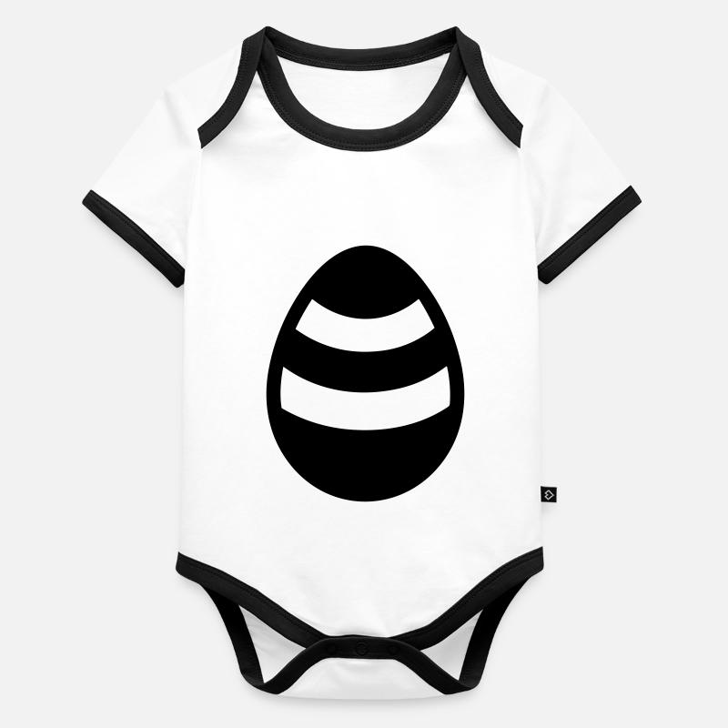 Egg Organic Baby Contrasting Bodysuit